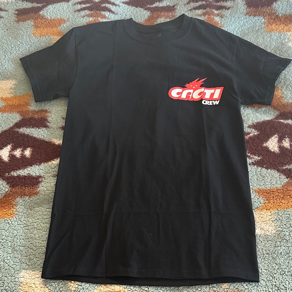 NEW CACTI CREW TRAVIS SCOTT TSHIRT SMALL CACTUS JACK